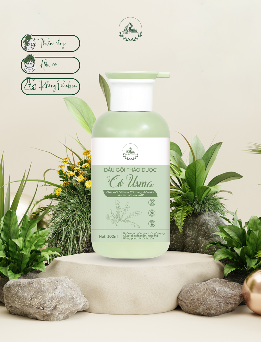 Dầu Gội Thảo Dược Cỏ Usma